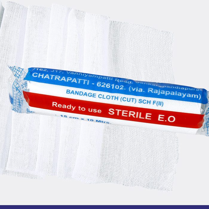 STERILIZED ROLLER BANDAGE